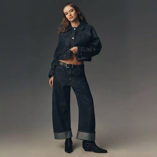 Anthropologie (surplus) Pilcro Kayden High-Rise Carpenter Barrel Jeans
