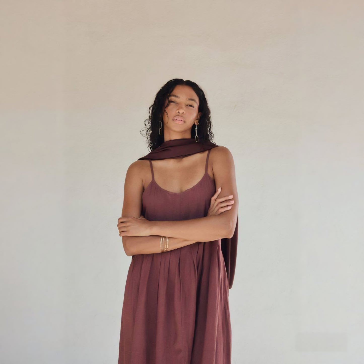Mus Bombon Soleil (Surplus) Linen Maxi Dress