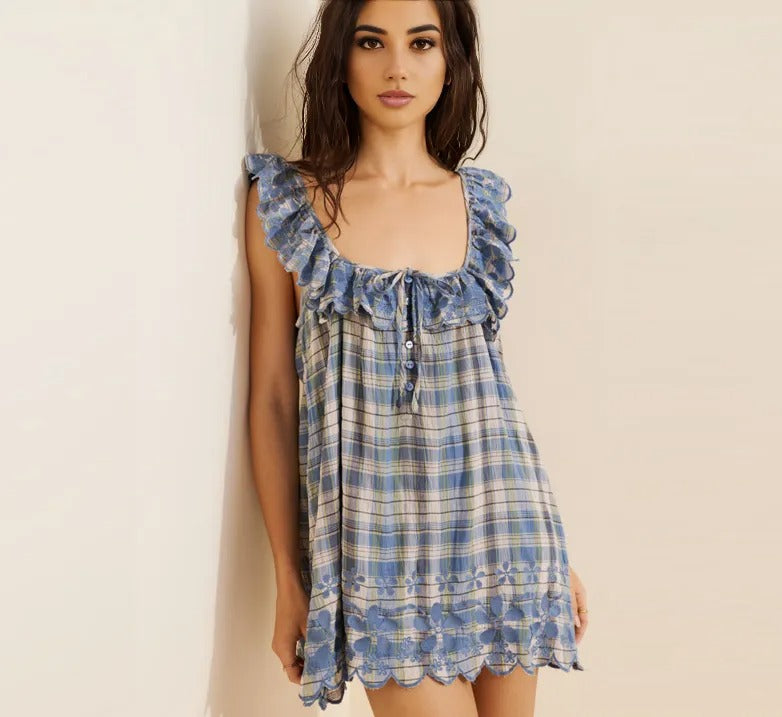 FREE PE⚪️PLE Brooks Mini Dress