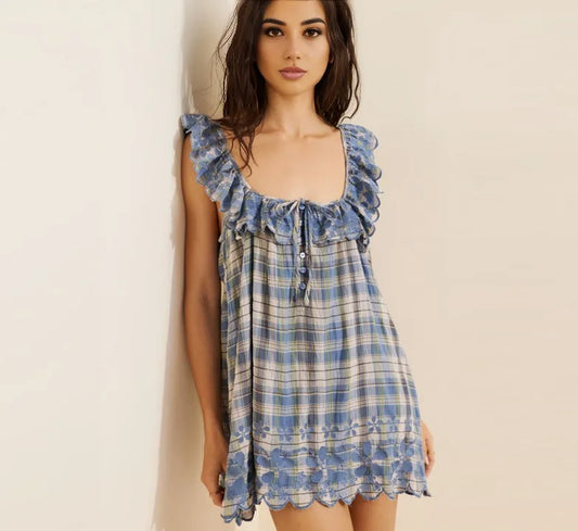 FREE PE⚪️PLE Brooks Mini Dress