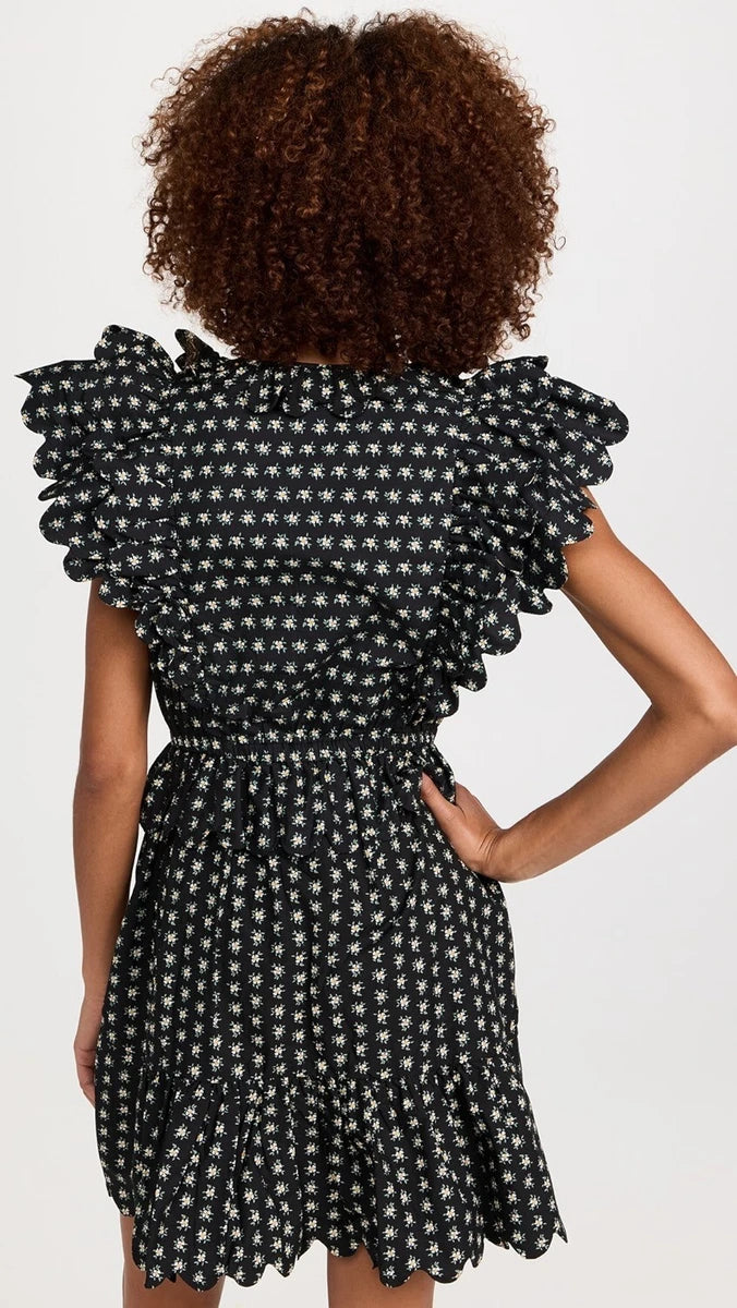 Sea New York (Surplus)Pascala Floral-print Mini Dress in Cotton