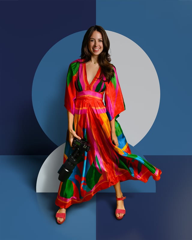 Farm Rio Colorful Leaves Midi Dress